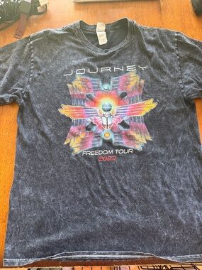 Journey Freedom Tour 2023 Short Sleeve Tee - Black